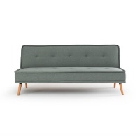 Диван-кровать Из полиэстера Juno 3 мест. зеленый LA REDOUTE INTERIEURS  фото, kupilegko.ru